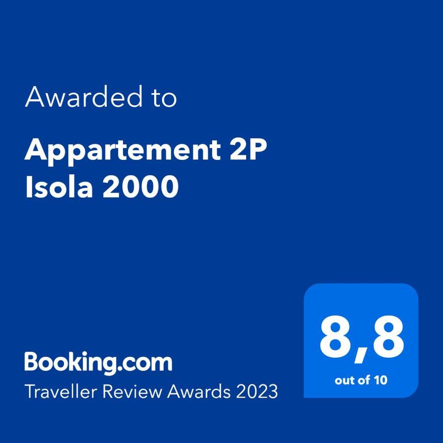 Appartement 2P Isola 2000 Ngoại thất bức ảnh
